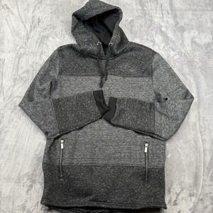 Buffalo David‎ Bitton Men's Hoodie Sweater Large Multi Shades of Gray Fenrico